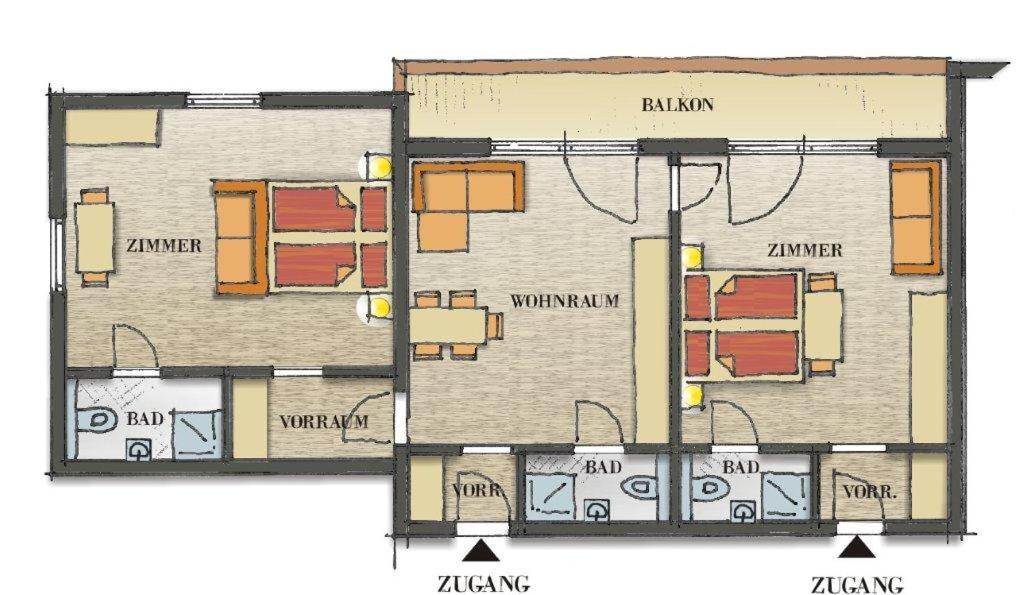 Апартаменты Haus Pregenzer Фис Экстерьер фото